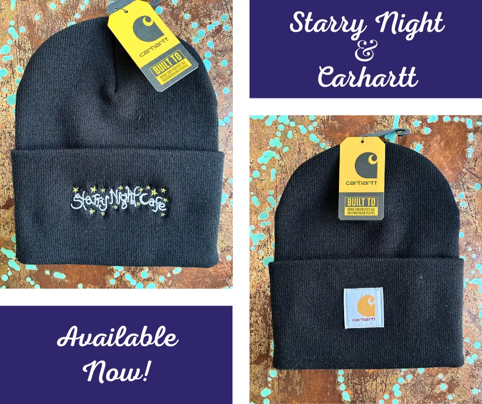 starry night x carhartt hats